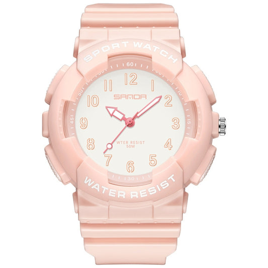 Montre étudiante SANDA Small Fresh Digital All-match Waterproof Luminous