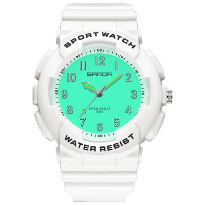 Montre Étudiante SANDA Fraîche Numérique Passe-partout Étanche Lumineuse