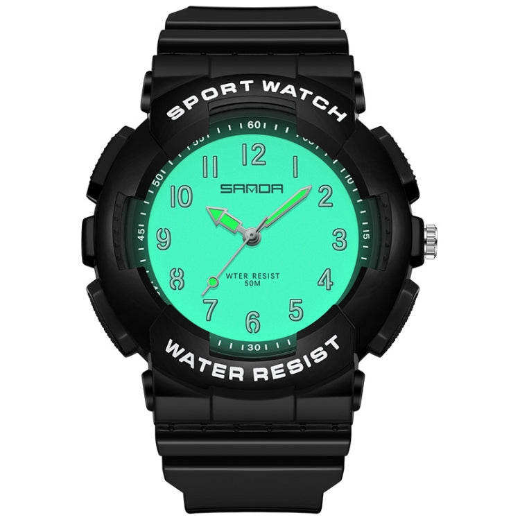 Montre Étudiante SANDA Fraîche Numérique Passe-partout Étanche Lumineuse
