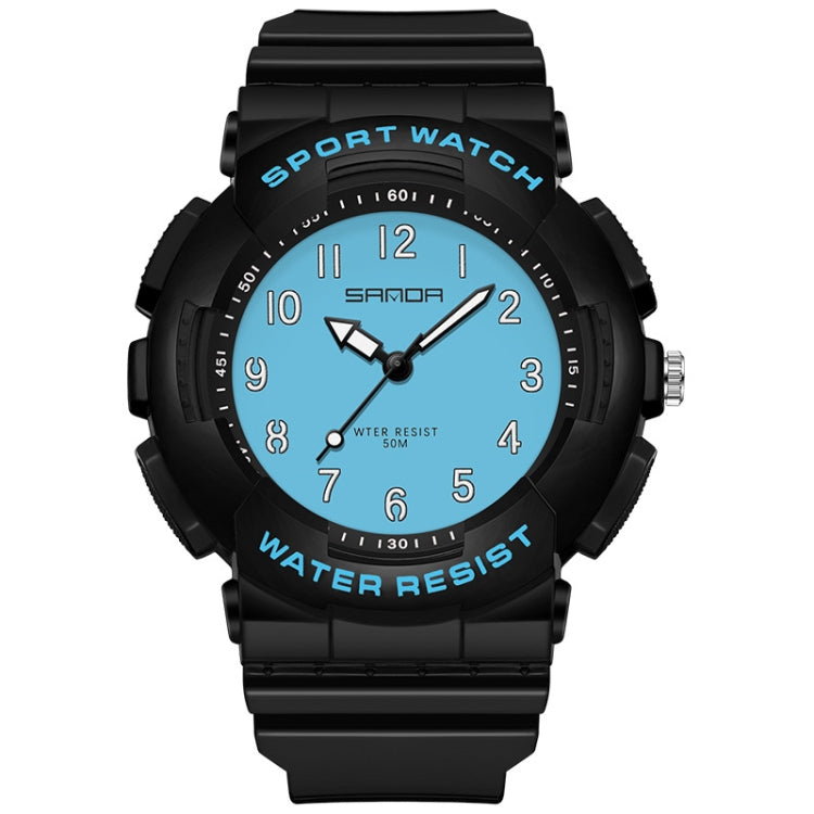 Montre Étudiante SANDA Fraîche Numérique Passe-partout Étanche Lumineuse