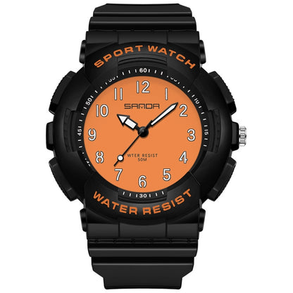 Montre Étudiante SANDA Fraîche Numérique Passe-partout Étanche Lumineuse