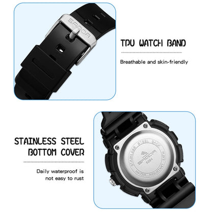 Montre Étudiante SANDA Fraîche Numérique Passe-partout Étanche Lumineuse