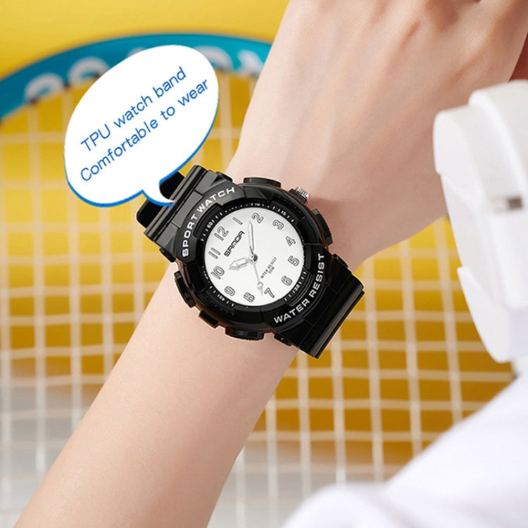 Montre Étudiante SANDA Fraîche Numérique Passe-partout Étanche Lumineuse