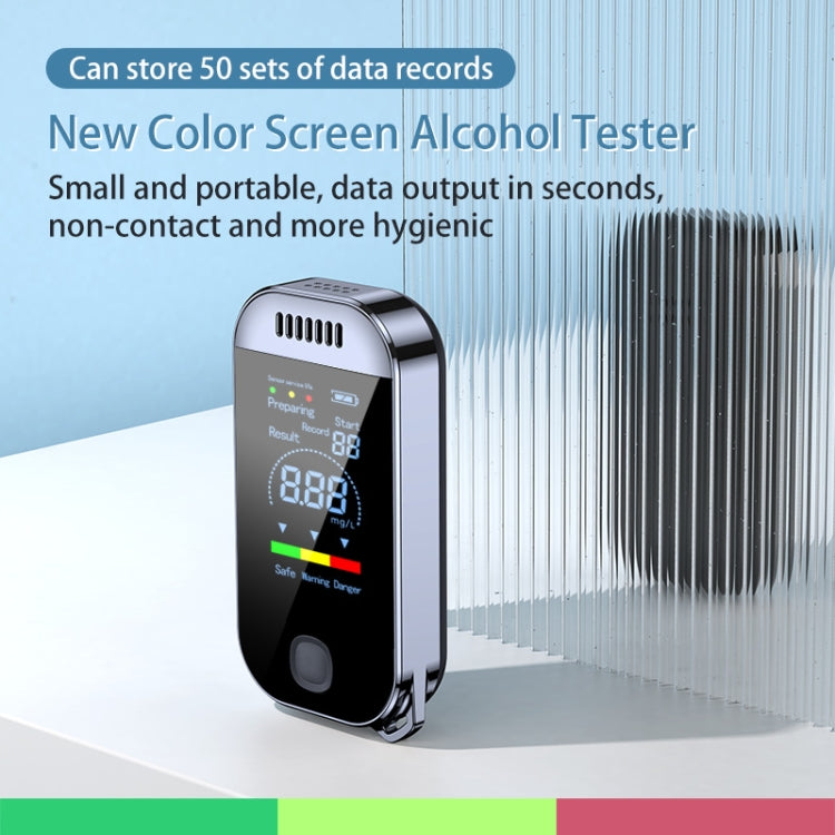Mini Non-contact High-sensitivity Color Screen Digital Display Alcohol Tester, Alcohol Tester 6
