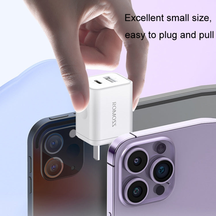 ROMOSS PD20W Fast Charger For Apple/Huawei And Xiaomi, CN Plug