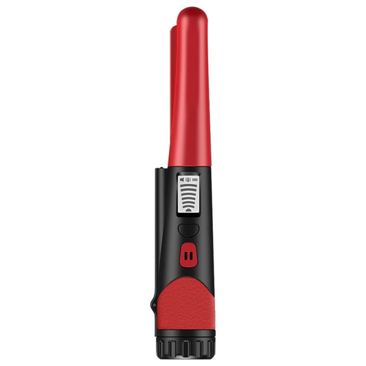 Détecteur de métaux portable avec écran LCD et lampe torche, rouge, vert, bleu, orange et noir