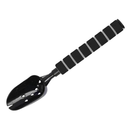 Cuillère de lancer d'appâts de pêche Dispositif d'amorçage Pelle de coulée rétractable, Acier inoxydable, Alliage d'aluminium