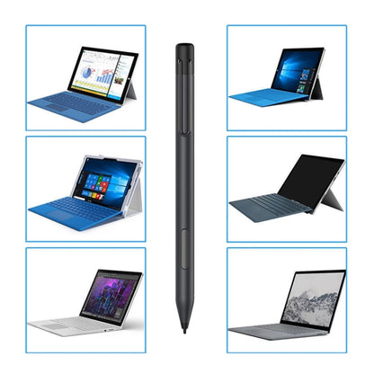 For Microsoft Surface 3 Pro 3/4/5/6/7/Book/Laptop/Go Pressure Touch Capacitance Pen, Pressure Touch Silver, Pressure Touch Black