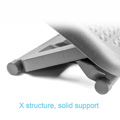 Office Adjustable Massage Foot Pedal Children Step Stool Pregnant Women Massage Mat, Adjustable Black