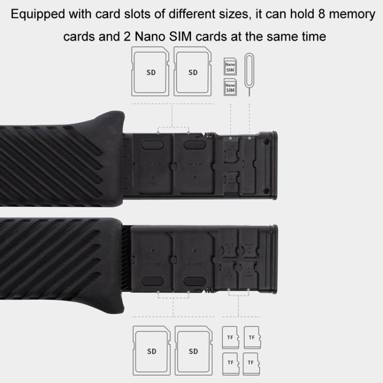 Boîte de cartes Flash PGYTECH Accessoires pour cartes mémoire SD/TF, PGYTECH