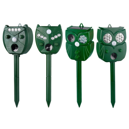 Répulsif Solaire Ultrasonique Anti-Rats d'Extérieur, Répulsif Multifonctionnel à Capteur Infrarouge, 14 LED