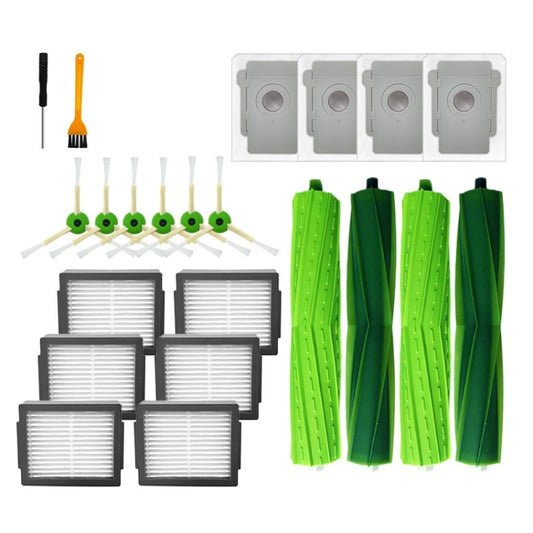 For iRobot I7/J7/E5/E6/I3 Robot Vacuum Replacement Accessories, 22pcs/set