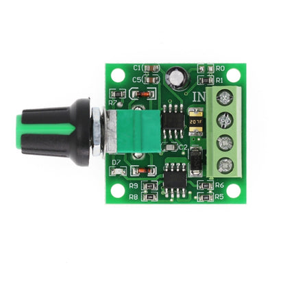 2pcs 1.8V/3V/5V/6V/12V 2A PWM DC Motor Governor Switch, 1803BK 1.8V/3V/5V/6V/12V 2A