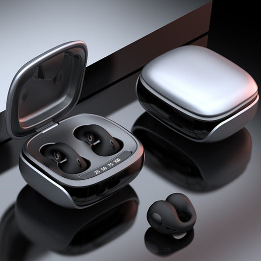 JX80 TWS Wireless Bone Conduction Clip-On Ear Noise Reduction Bluetooth Headset