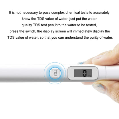 TDS Water Quality Test Pen High-Precision Drinking Tap Water Detector, TDS Water Test Pen