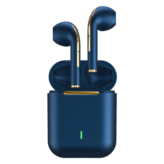 J18 Bluetooth 5.0 TWS In-Ear Wireless Earphones Long Battery Life Headphones, J18 (Blue)