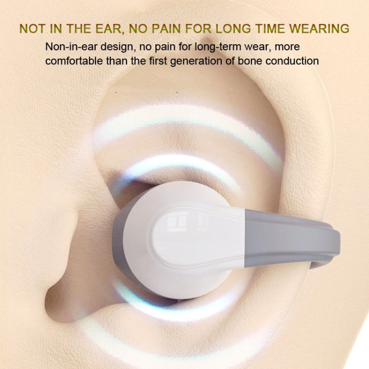 GD68 Écouteurs Bluetooth 5.3 à clipser, non intra-auriculaires, sans fil, à conduction aérienne pour le sport, emballage en boîte