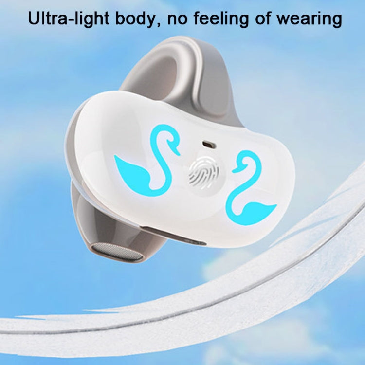 GD68 Écouteurs Bluetooth 5.3 à clipser, non intra-auriculaires, sans fil, à conduction aérienne pour le sport, emballage en boîte