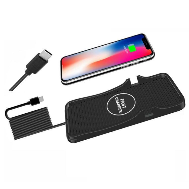 15W Car Wireless Charging Silicone Base For Apple Android Phones, TYPE ...