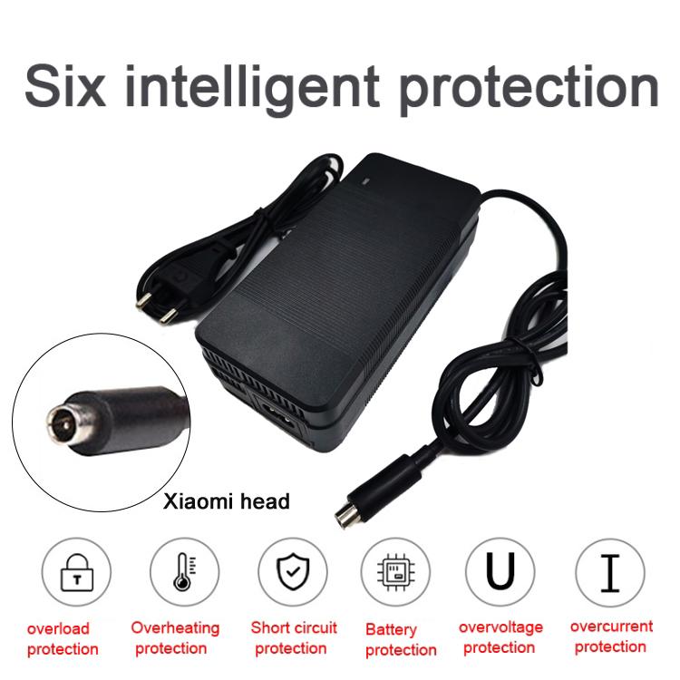 42V 4A Electric Scooter Charger Fan Type 36V Lithium Battery Charger, US Plug, EU Plug, UK Plug, AU Plug