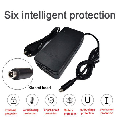 42V 4A Electric Scooter Charger Fan Type 36V Lithium Battery Charger, US Plug, EU Plug, UK Plug, AU Plug