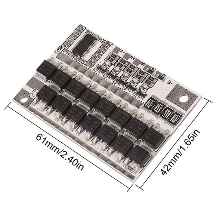 12V 100A Polymer Li-ion Phosphate Battery Protection Board With Balance