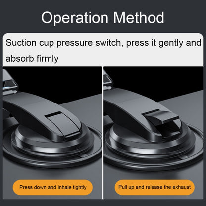 Car Suction Cup Dashboard Mobile Phone Holder with Sun Visor Folding Rotating Car Mount, Joint Model, Hose Model