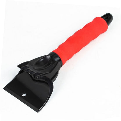 Vehicle Mounted Snow Shovel De-Icer Cleaning Tool, Black+Gloves, Blue+Gloves, Red+Gloves, Black, Blue, Red