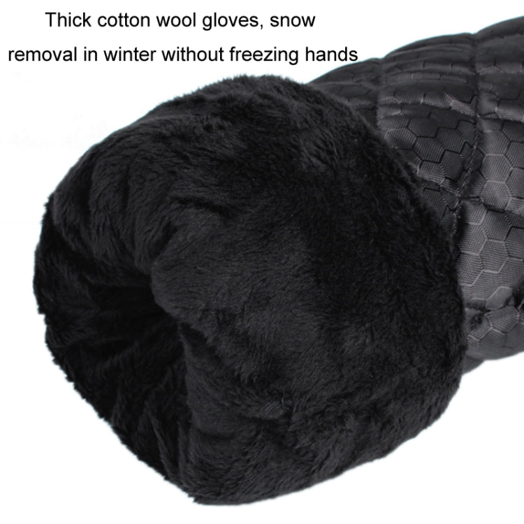 Vehicle Mounted Snow Shovel De-Icer Cleaning Tool, Black+Gloves, Blue+Gloves, Red+Gloves, Black, Blue, Red