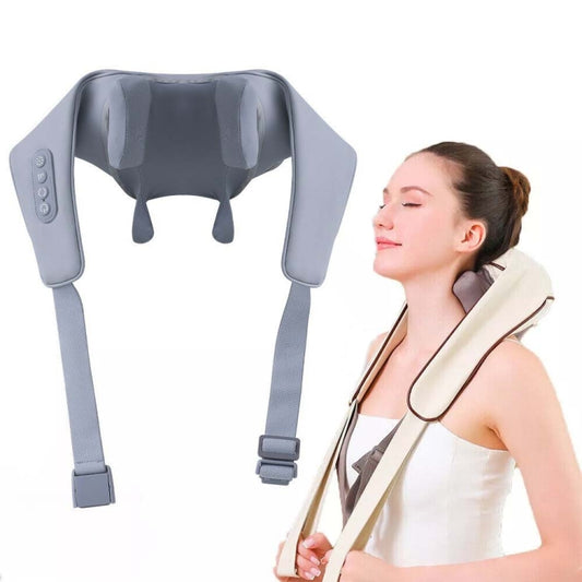 Electric Neck And Shoulder Massager Shiatsu Back Neck Massager With Heat