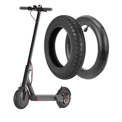 Für Xiaomi M365/M365 Pro Elektroroller 10 x 2 Zoll Reifen-Innenschlauch + Außenreifen-Kombination, 10 x 2 Zoll
