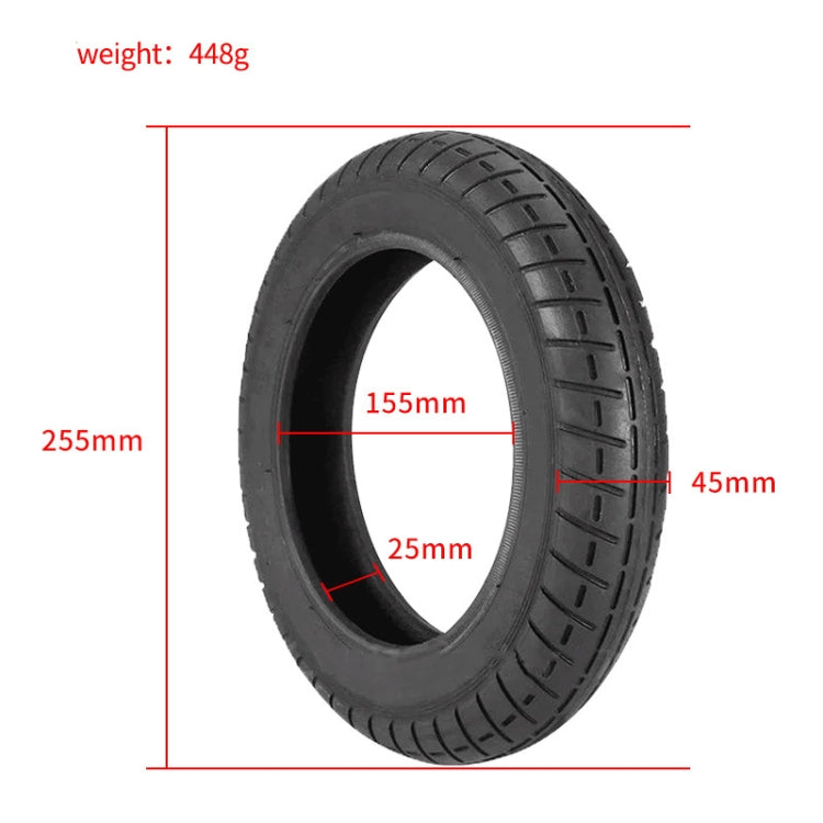 Für Xiaomi M365/M365 Pro Elektroroller 10 x 2 Zoll Reifen-Innenschlauch + Außenreifen-Kombination, 10 x 2 Zoll