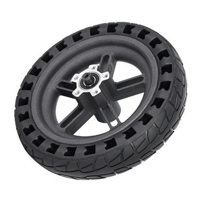 Pour trottinette électrique Xiaomi M365 Roue arrière 8,5 pouces Pneu plein alvéolé amortissant avec moyeu, 8,5 pouces