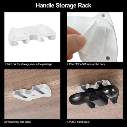 Suspension Handle Storage Rack Gamepad Table Bottom Bracket, For Switch Pro / Xbox Series X / Xbox Series S / Xbox One / Xbox One S / Xbox 360, White Color Box, Black Color Box
