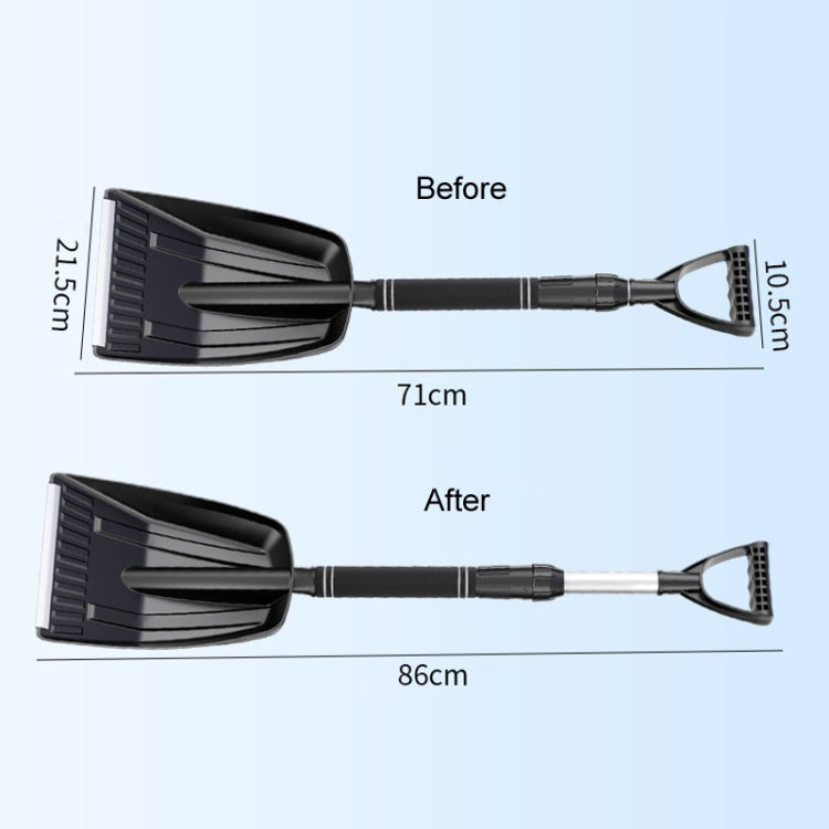 Vehicle-mounted Winter Enlarged Detachable Snow Shovel