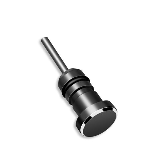 3.5mm Universal Metal Dust Plug Headset Plug Card Needle, 3.5mm (Silver), 3.5mm (Black), 3.5mm (Gold)
