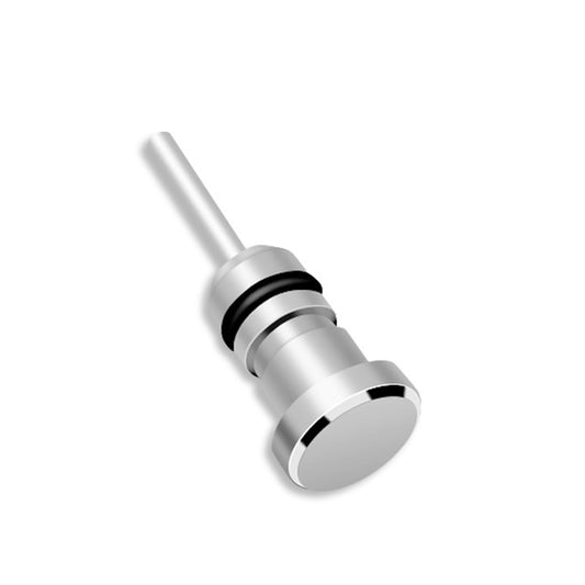 3.5mm Universal Metal Dust Plug Headset Plug Card Needle, 3.5mm (Silver), 3.5mm (Black), 3.5mm (Gold)