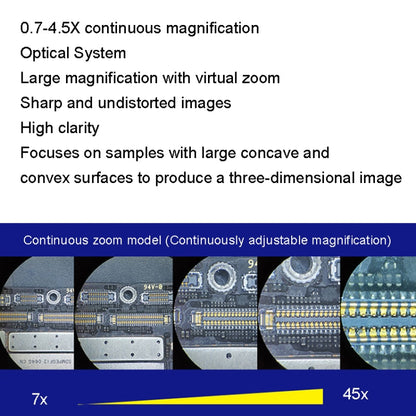 Trinocular Stereo Microscope Industrial Grade Can Connect To HD Display, MECHANIC MC-75TB1, MECHANIC MC-75TimatX