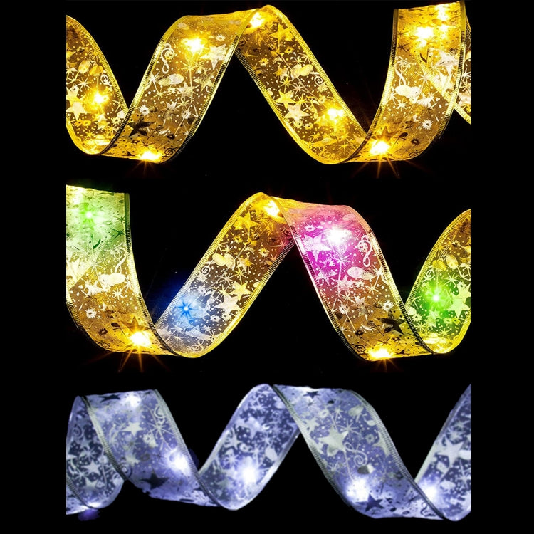 LED Christmas Tree Decoration Bronzing Ribbon Lights, 1m 10LEDs-Button Battery, 2m 20LEDs-Button Battery, 3m 30LEDs, 4m 40LEDs, 5m 50LEDs, 5m 50LEDs-USB, 5m 50LEDs with Flash, 5m 50LEDs USB+Remote, 5m 50LEDs 8-function+Remote, 10m 100LEDs with Flash   ...