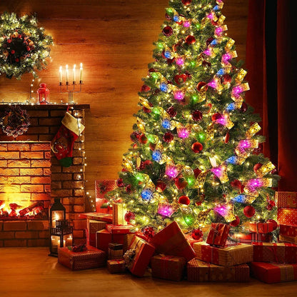 LED Christmas Tree Decoration Bronzing Ribbon Lights, 1m 10LEDs-Button Battery, 2m 20LEDs-Button Battery, 3m 30LEDs, 4m 40LEDs, 5m 50LEDs, 5m 50LEDs-USB, 5m 50LEDs with Flash, 5m 50LEDs USB+Remote, 5m 50LEDs 8-function+Remote, 10m 100LEDs with Flash   ...