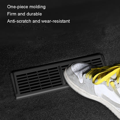 1pair Car Under-seat Vent Protection Cover Decoration Accessories, For Tesla Model Y