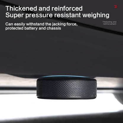For Tesla Model Y / 3 Jack Underbody Shock Absorbing Rubber Mat, Single Pad