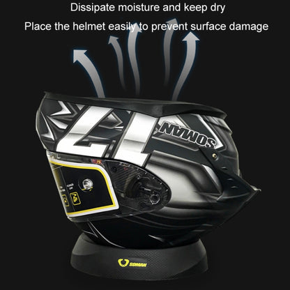 SOMAN Multifunctional Helmet Support Pad Anti-slip Protective Support Base