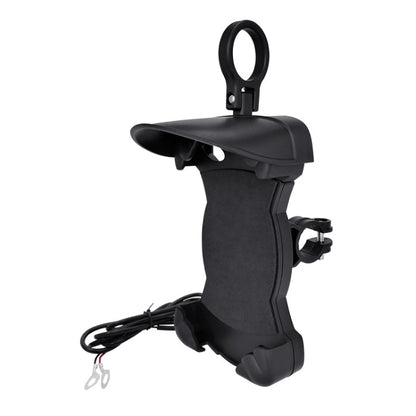 Motorcycle Sunshade Rainproof Mobile Phone Holder, Mirror Holder  No Charge, Handlebar Holder No Charge, Charging Handlebar Holder 5V-2A, Charging Handlebar Holder 5V-3.1A, Charging Handlebar Holder 18W (QC3.0), Charging Mirror Holder 5V-2A            ...