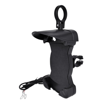 Motorcycle Sunshade Rainproof Mobile Phone Holder, Mirror Holder  No Charge, Handlebar Holder No Charge, Charging Handlebar Holder 5V-2A, Charging Handlebar Holder 5V-3.1A, Charging Handlebar Holder 18W (QC3.0), Charging Mirror Holder 5V-2A            ...