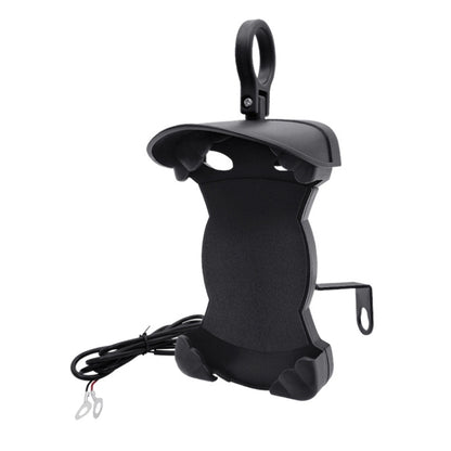 Motorcycle Sunshade Rainproof Mobile Phone Holder, Mirror Holder  No Charge, Handlebar Holder No Charge, Charging Handlebar Holder 5V-2A, Charging Handlebar Holder 5V-3.1A, Charging Handlebar Holder 18W (QC3.0), Charging Mirror Holder 5V-2A            ...