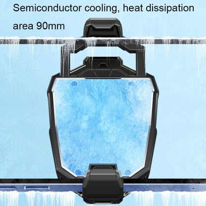X20 Semiconductor Mobile Phone Radiator LED Light Mini Phone Cooling Fan, X20 Electroplated Mineral-color, X20 Electroplated Silver, X20 Frosted Black, X20 Frosted White