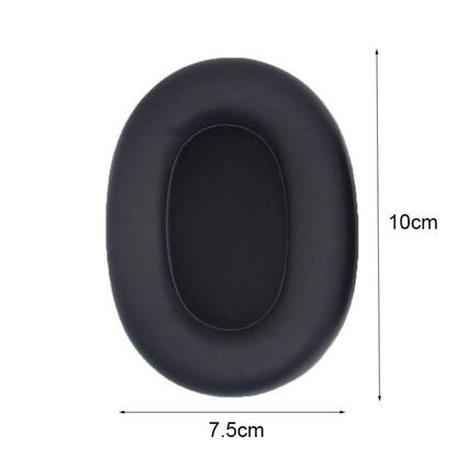 2pcs For Jabra Elite 85h Headphone Leather Case Sponge Earmuffs Earpad Protective Cover, For Jabra Elite 85h