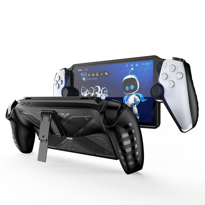 Pour coque de protection TPU Sony PlayStation Portal avec support, TPU