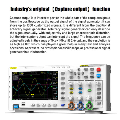 FNIRSI 2 en 1 oscilloscope numérique double canal 100M de bande passante 1GS générateur de signaux d'échantillonnage, prise UE, 1014D, 1014D + Sonde P4100
